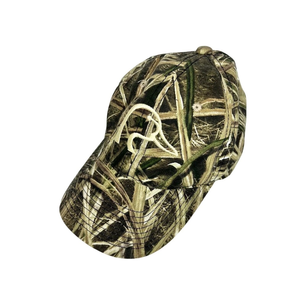 Ducks Unlimited Advantage Wetlands Camo Hat Mens Adjustable Hunting Baseball Cap